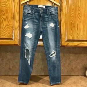 Abercrombie & Fitch Distressed Jeans Waist 27.
